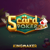 5 Card Poker card game art
