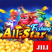 All Star Fishing arcade art