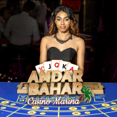 Casino Marina Andar Bahar live card table art