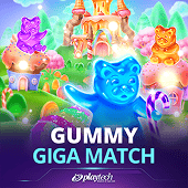 Gummy Giga Match candy slot art