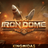 Iron Dome defense themed game art