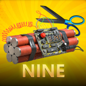 Nine number game art